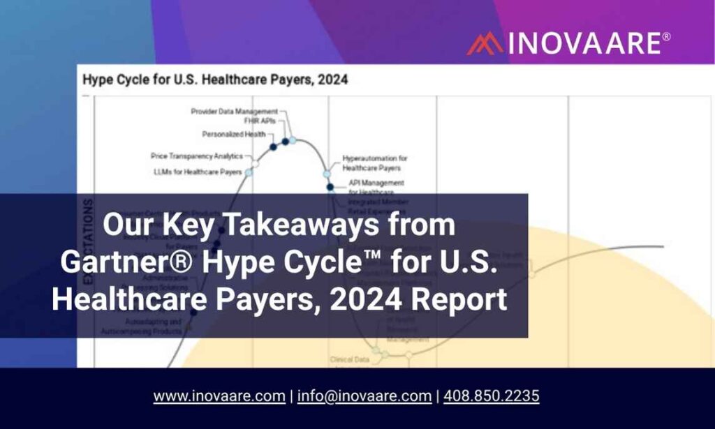 Inovaare-Our Key Takeaways from Gartner® Hype Cycle™ for U.S. Healthcare Payers, 2024 Report