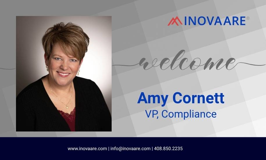 welcome Amy to Inovaare