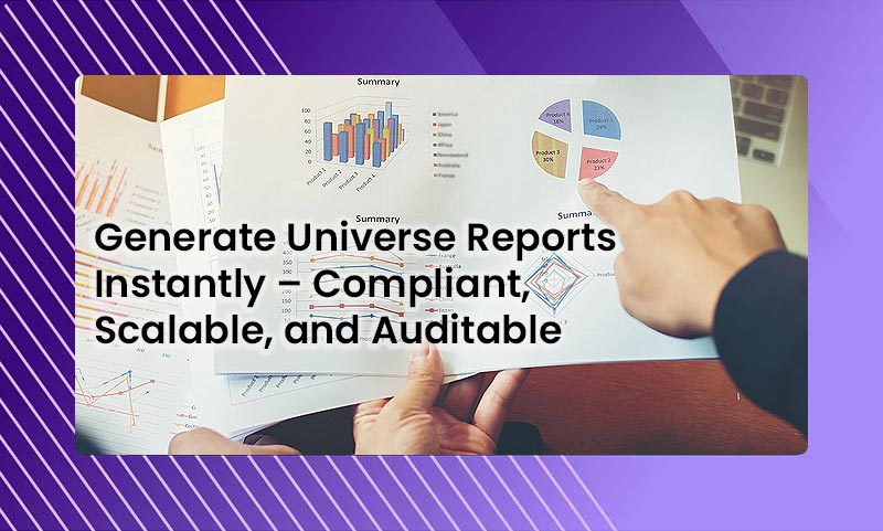 Universe report automation dashboard for health plans